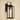 Yorand Modern Black Glass Outdoor Wall Lantern