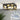 Alexia 12" Flush Mount Ceiling Light Fixture, Black & Gold Close to Ceiling Light