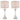 1- Light Table Lamp With Fabric Shade