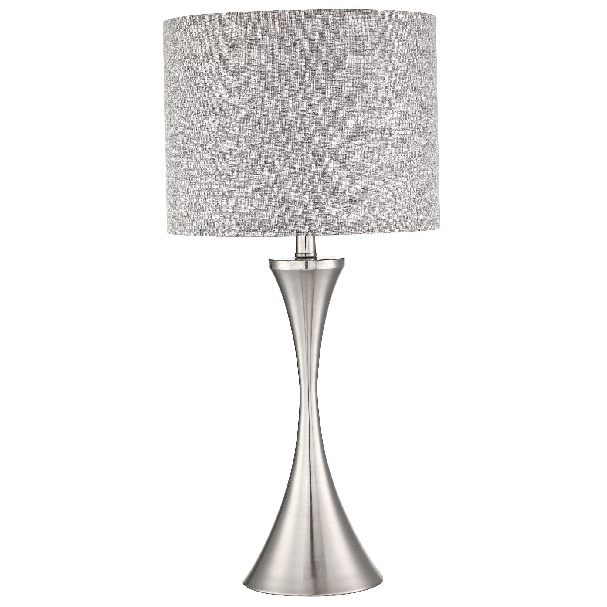 1- Light Table Lamp With Fabric Shade (Set of 2)