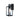Acacia 1-Light Matte Black Motion Sensing Dusk to Dawn Outdoor Wall Lanten