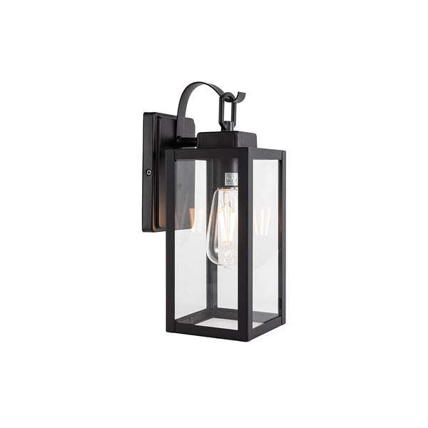 Yorand Modern Black Outdoor Wall Lantern (S-M-L Size) – Pia Ricco