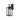 Alyssa 18" Tall  Clear Glass and Black Outdoor Wall Light Single Light