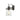 Deitra Oil Rubbed Bronze/Black 12 inch Height Outdoor Wall Lights