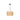 Eleonora 1 - Light Nature Brown Drum Pendant
