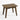 Gideor Teak Wood Outdoor Rectangular Side Table