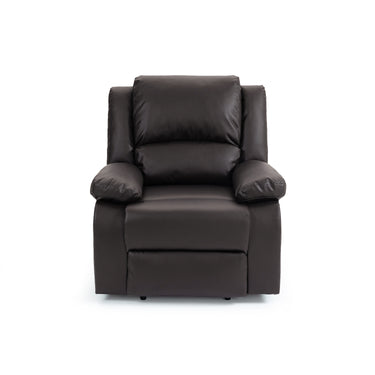 Boney 36.5" Faux Leather Manual Recliner
