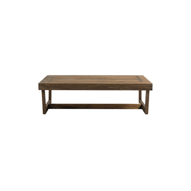 Bailey Solid Wood Outdoor Square Coffee Table