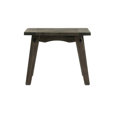 Bailey Solid Wood Outdoor Square Side Table