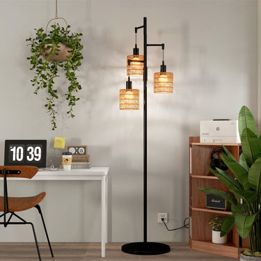 Alisya 65'' Tree Floor Lamp