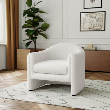 Esly 32" Upholstered Modern-style Barrel Accent Chair
